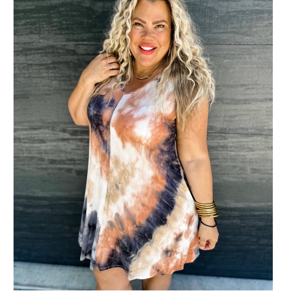 Tie dye dress